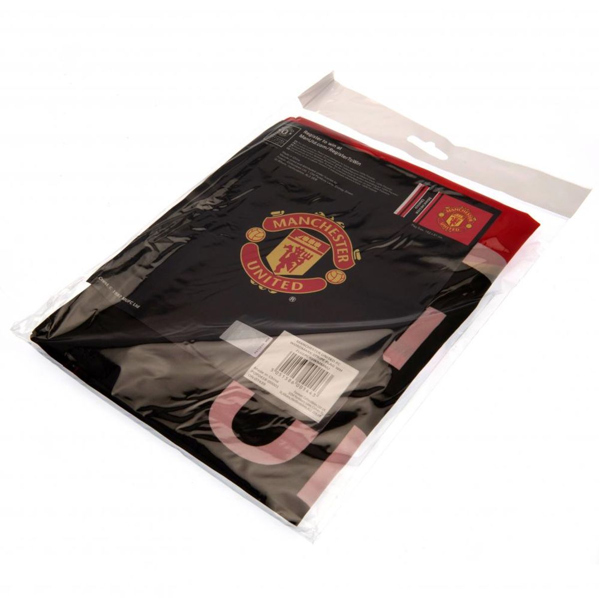 Manchester United F.C. Wordmark Flagg