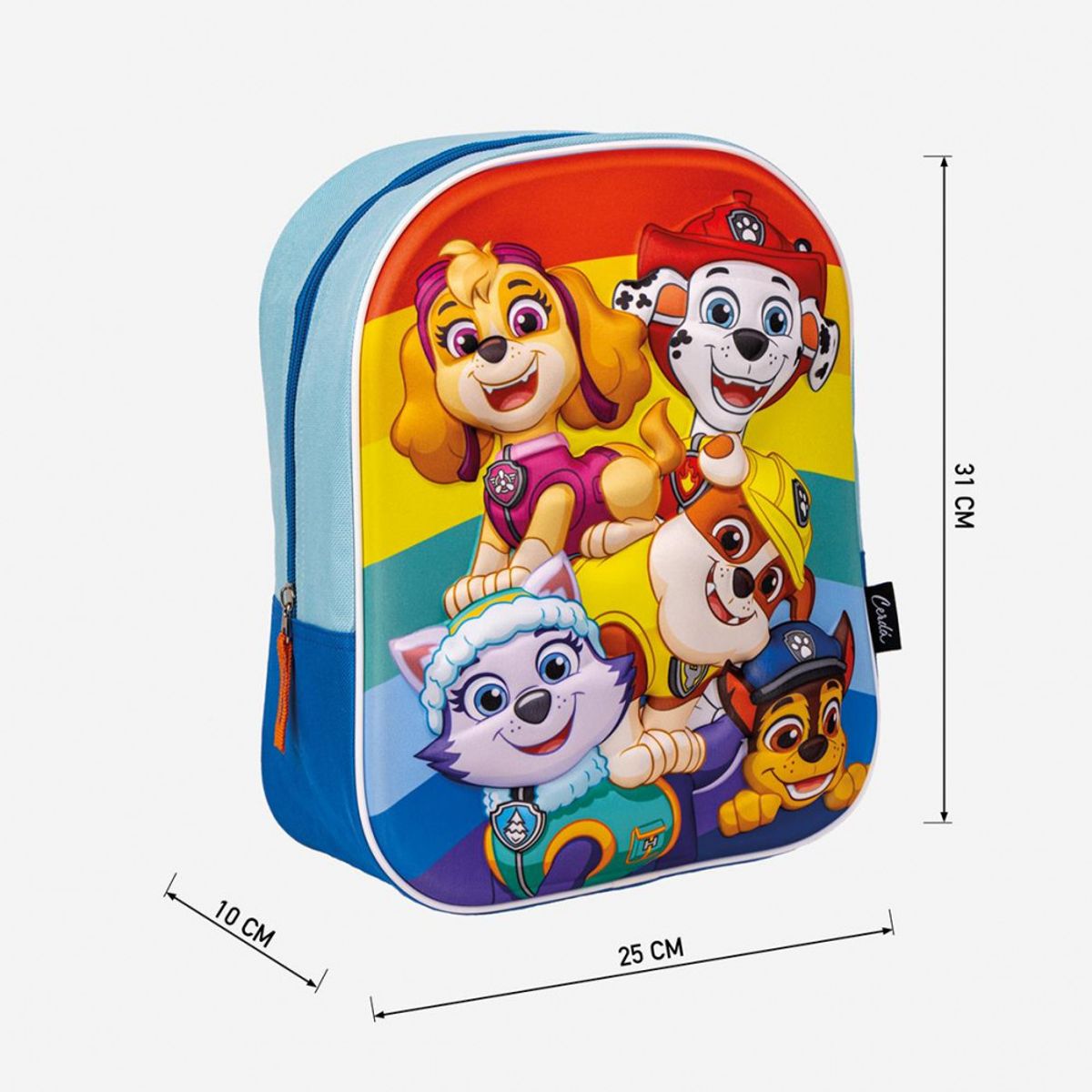 Paw Patrol 3D Backpack - Rainbow