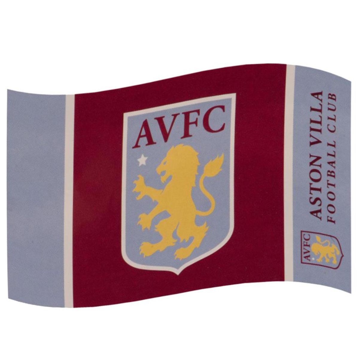 Aston Villa F.C. Wordmark Flagg
