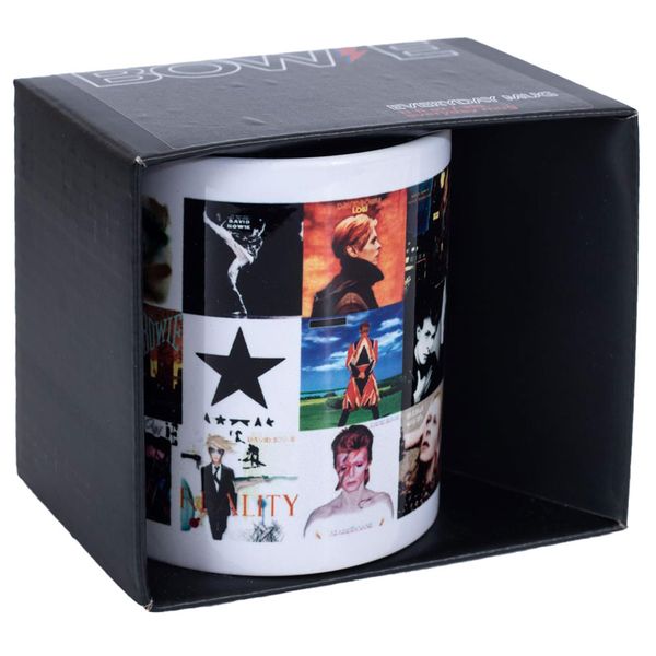 Hovedbilde David Bowie Album Collage Kaffekrus